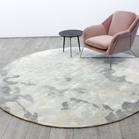 AQUEOUS ROUND RUG - designed by Katie McKinnon for The Rug Collection